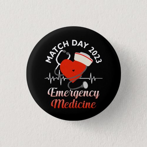 Match Day 2023 Future Physician Residency Emergenc Button