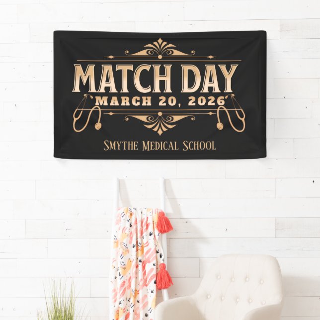Match Day 2026 Medical Doctor Custom Banner (Insitu)