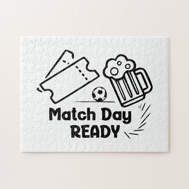 Match Day Ready Jigsaw Puzzle (Horizontal)