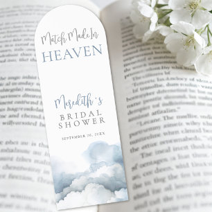 Match Made In Heaven Bridal Shower Bookmarks