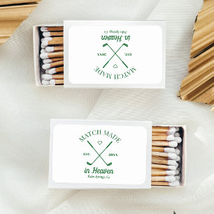 Match Made In Heaven Golf Club Bachelorette