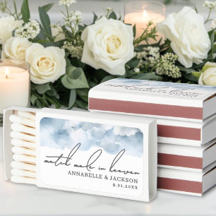 Match Made In Heaven Matchbox Favor
