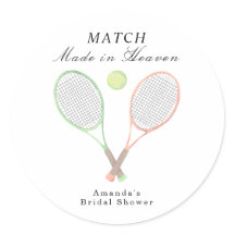 Match Made in Heaven Tennis Bridal Shower