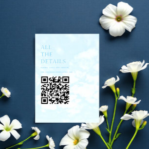 Match Made In Heaven Wedding Details  Enclosure Card