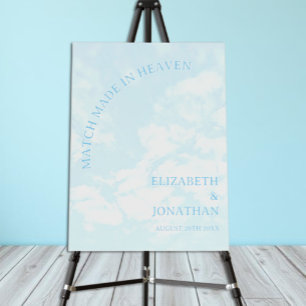 Match Made In Heaven Wedding Foam Board