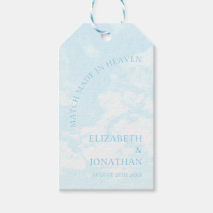 Match Made In Heaven Wedding Gift Tags