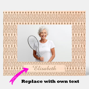 Match Point Memory Laser Etched Picture Frame