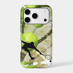 Match Point men's tennis player name iPhone 17 Pro Case