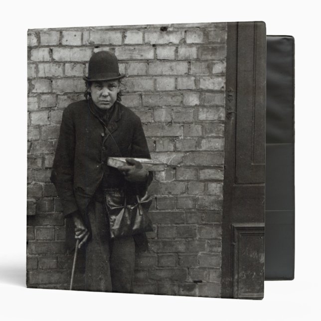 Match-Seller. c.1900 3 Ring Binder (Front/Inside)