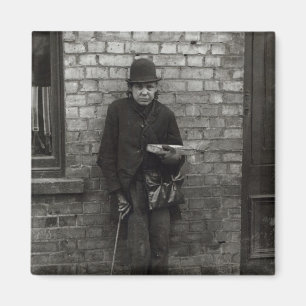 Match-Seller. c.1900 Magnet