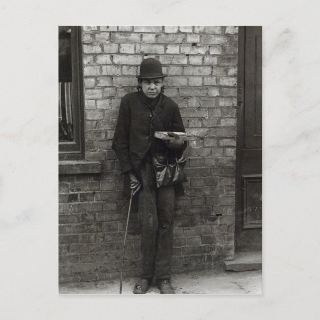 Match-Seller. c.1900 Postcard (Front)