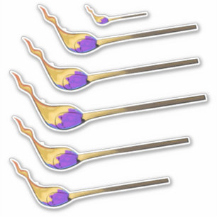 Match Stick Sticker