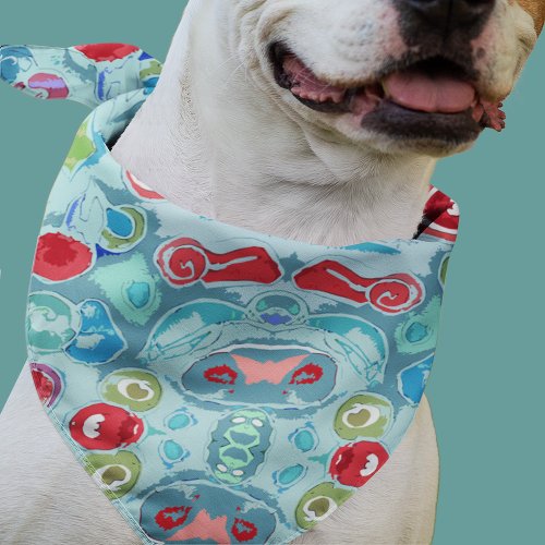 Match your dog Twinning Dog Bandana  Scarf Combo