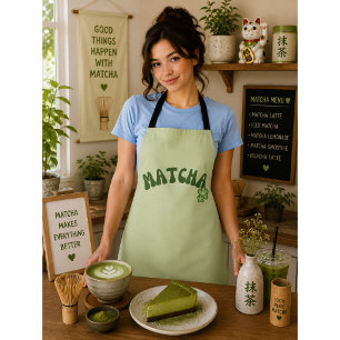 Matcha Green Tea Apron