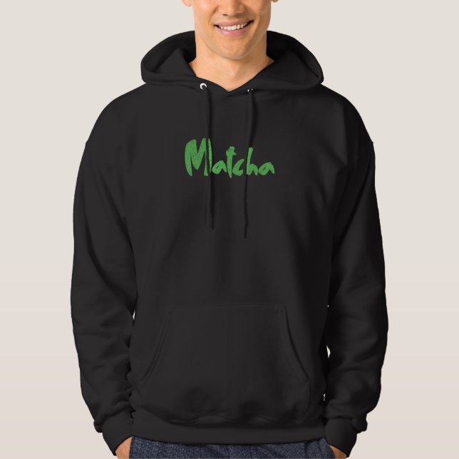 MATCHA GREEN TEA HALLOWEEN COSTUME PRETEND I'M MAT HOODIE (Front)