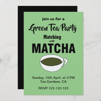 Matcha Green Tea Party