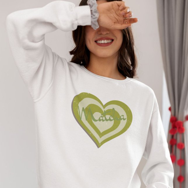 Matcha Green Tea Personalized Sweatshirt (Creator Uploaded)