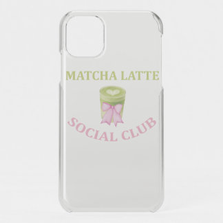 MATCHA LATTE SOCIAL CLUB iPhone 11 CASE