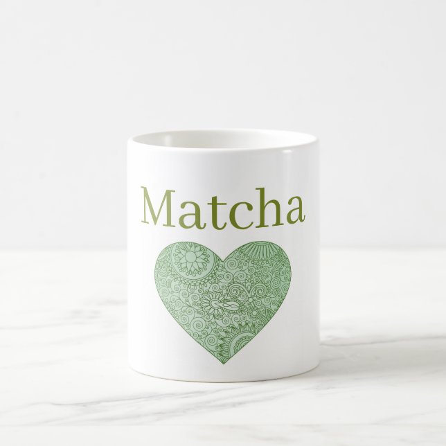 Matcha Love Coffee Mug (Center)