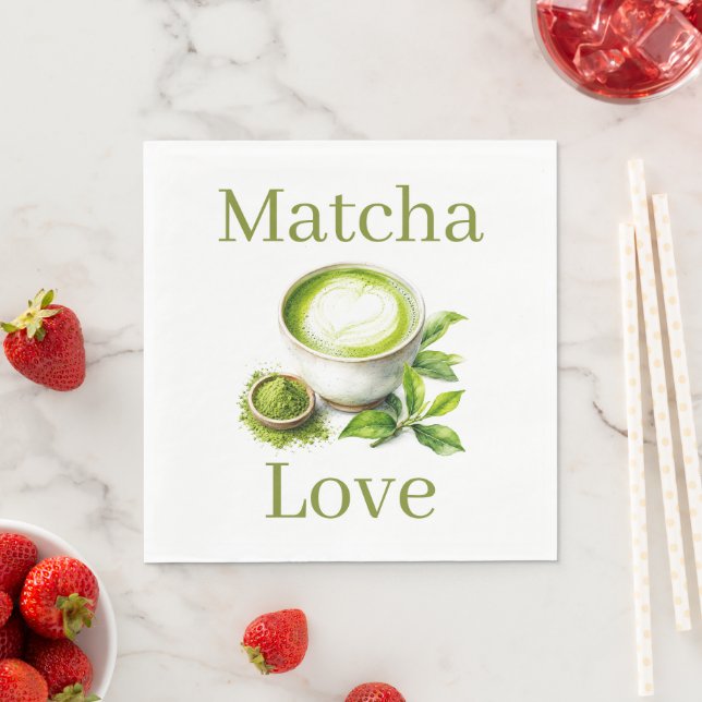 Matcha Paper Napkin (Insitu)
