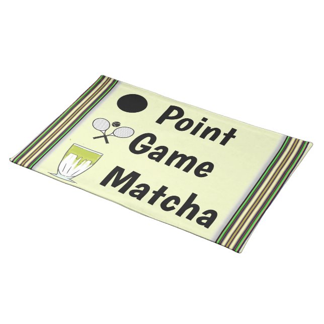 Matcha Placemat (On Table)