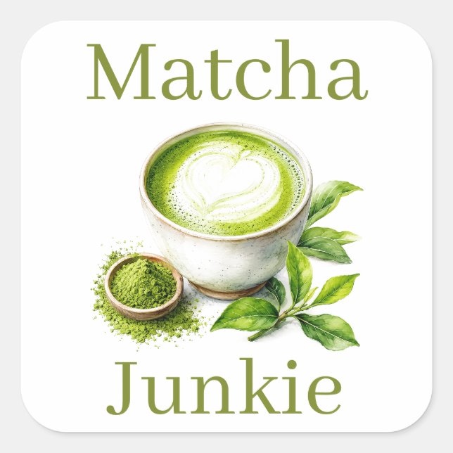 Matcha Sticker (Front)
