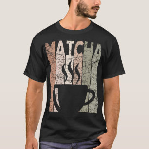 Matcha Vintage Matcha Tea Retro Espresso Matcha Lo T-Shirt