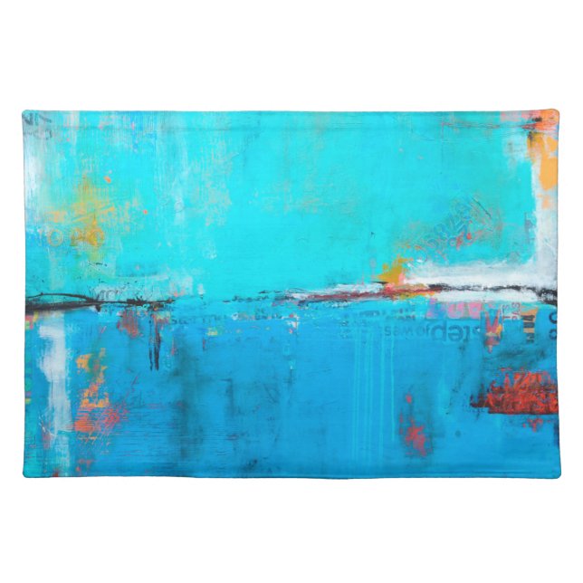 Matchbox Blues 5 Cloth Placemat (Front)