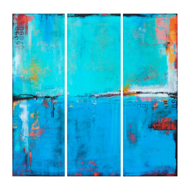 Matchbox Blues 5 Triptych (Front)