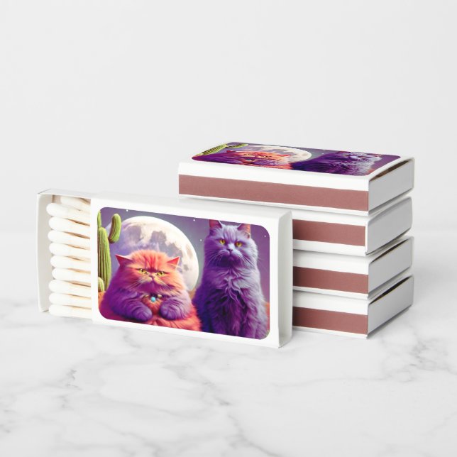 Matchbox for Cat Lovers Matchboxes (Stacked)