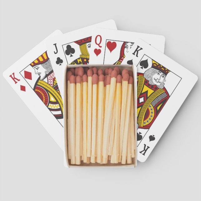 Matchbox Poker Cards (Back)
