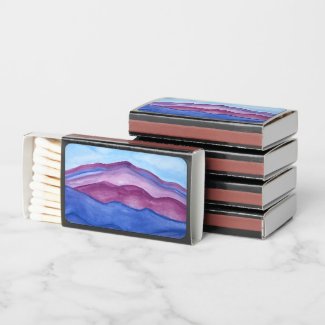 Matchbox Purple Mountains Majesty Painting