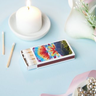 Matchbox Tie Dye Mt Tamalpais Sky Design