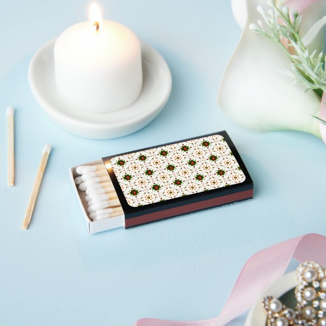 Matchbox with unique ladybug design matchboxes (Insitu)