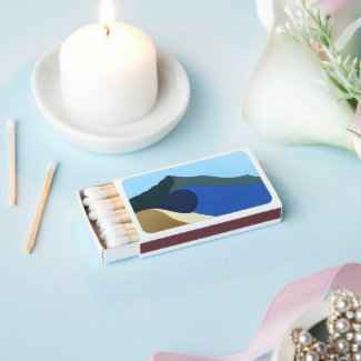 Matchboxes Colors of Mt Tamalpais Painting Design