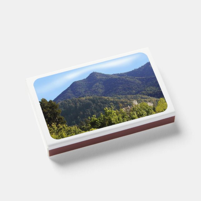 Matchboxes Mt Tamalpais Church Tower Design (Front Closed)