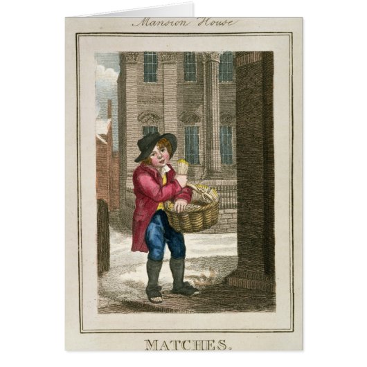 Matches, Mansion House Cards (Front)
