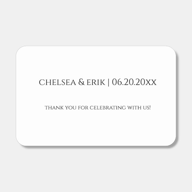 Matches wedding favors (Front)