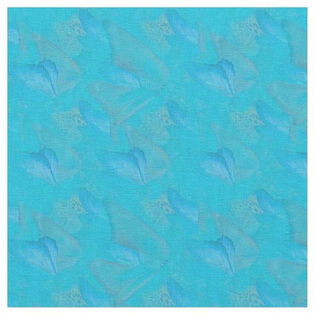 Matching Abstract butterfly linnen Fabric (Close Up)