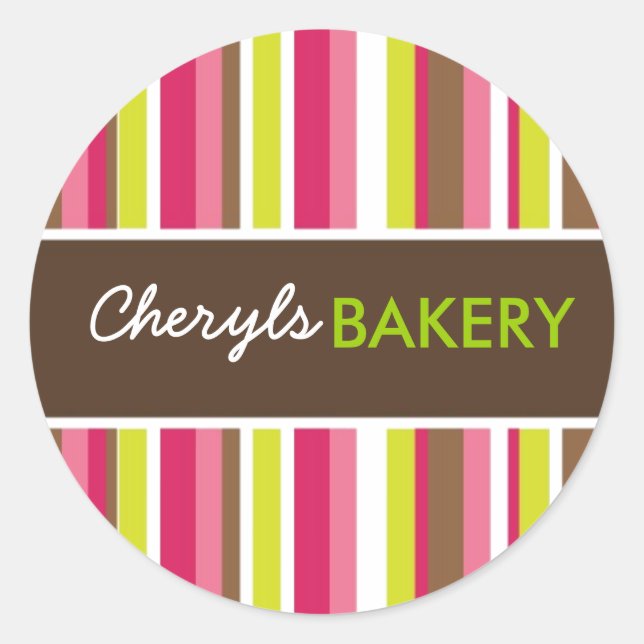 Matching Bakery Stickers (Front)