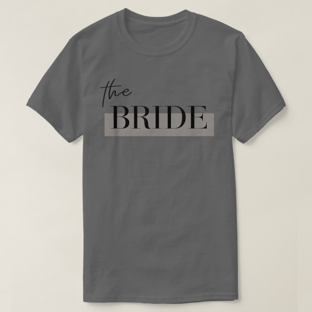 Matching Bride Team, Bachelorette Party Bride Wome T-Shirt (Design Front)