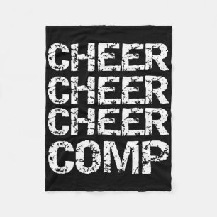 Matching Cheerleader Competition Gift Cheer Cheer Fleece Blanket