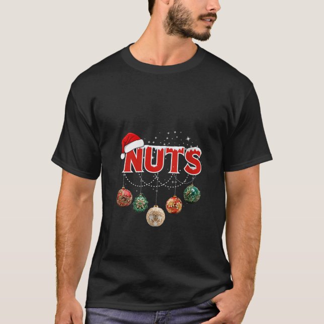 Matching Chestnuts Christmas outfit For Couples V  T-Shirt (Front)