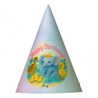 Matching Children's Birthday Party Hats