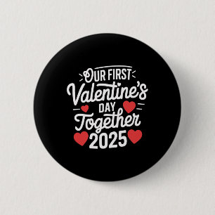 Matching Couple 2025 Valentines Day Apparel Co. Ou Button