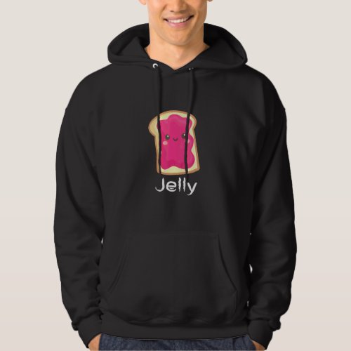 Matching Couple Peanut Butter & Jelly Cool Outfits Hoodie