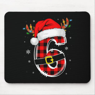 Matching Couples Christmas 6 7 Six Seven Meme Slan Mouse Pad