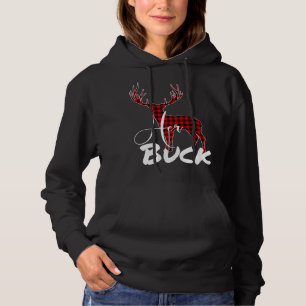 Matching Couples Christmas Pajamas Buffalo Plaid H Hoodie
