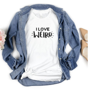 Matching Couples Weird T-Shirt Her