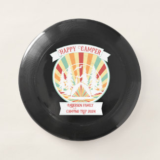Matching customizable family camping, add name Wham-O frisbee
